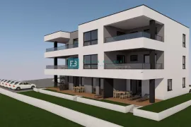 VODICE, novogradnja, prizemlje, vrt 130 m2, mirna lokacija, S1, Vodice, Stan