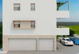 Apartmani u izgradnji s pogledom na more, Trogir, Kвартира