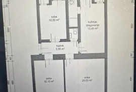 Ekskluzivan stan u centru Zagreba (Ribnjak) 78,74m2, Zagreb, شقة