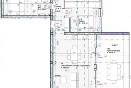 Šibenik, Tribunj, trosoban stan na 1. katu, NKP 133,03 m², Vodice, شقة