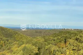 Istra, Grožnjan, građevinsko zemljište s panoramskim pogledom na more, Grožnjan, Terreno