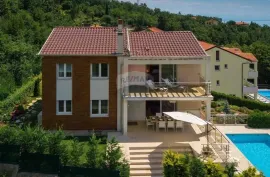 OPATIJA-IČIĆI-KUĆA NOVOGRADNJA 275 m2- POGLED, Opatija - Okolica, Дом