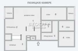 Novi Beograd, Bežanijska kosa 2, Ismeta Mujezinovića, 4.0, 120m2, Novi Beograd, Flat