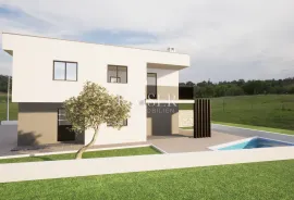 Istra, Umag okolica -  dvojna kuća: dvoetažni stan sa bazenom, 120m2, Umag, Appartment