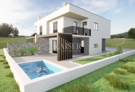 Istra, Umag okolica -  dvojna kuća: dvoetažni stan sa bazenom, 120m2, Umag, Flat