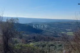 Istra, Buje okolica - građevinsko zemljište sa prekrasnim pogledom, Buje, Land