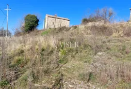 Istra, Buje okolica - građevinsko zemljište sa prekrasnim pogledom, Buje, Terreno