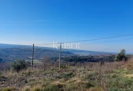 Istra, Buje okolica - građevinsko zemljište sa prekrasnim pogledom, Buje, Land