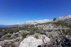 Građevinsko zemljište s panoramskim pogledom na more, Makarska, Land