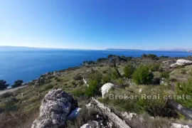 Građevinsko zemljište s panoramskim pogledom na more, Makarska, Land