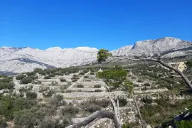 Građevinsko zemljište s panoramskim pogledom na more, Makarska, Land