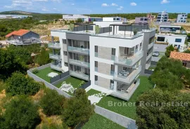 Penthouse s krovnom terasom i otvorenim pogledom na more, Zadar, Appartamento