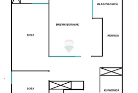 Zagreb, Srednjaci – stan u ulici braće Domany, 67m2, Zagreb, Διαμέρισμα