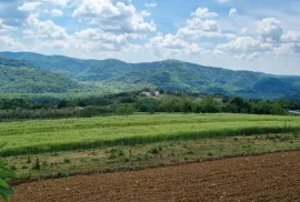 Istra, okolica Motovuna, Vrh, građevinsko zemljište, Motovun, Земля