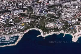 Građevinsko zemljište sa panoramskim pogledom na more, na prodaju, Split, Terra