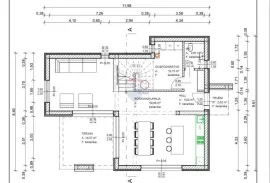 KAŠTELIR-moderna kuća s pogledom na more, Kaštelir-Labinci, بيت