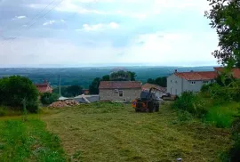 Istra,Kaštelir-Građevinsko zemlište s panoramskim pogledom, Kaštelir-Labinci, Arazi