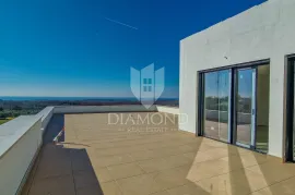 Novigrad, okolica. Penthouse sa panoramskim pogledom na more!, Poreč, Apartamento