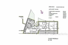 Atraktivan trosoban stan u Podstrani, prodaja, Split, Appartamento