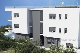 Stanovi u izgradnji s pogledom na more, Trogir, Appartment