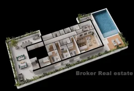 Luksuzan penthouse s otvorenim pogledom na more, Split, Flat