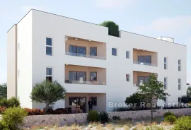 Penthouse s krovnom terasom i pogledom na more, Sukošan, Wohnung