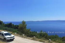 Građevinsko zemljište s panoramskim pogledom na more, Omiš, Terra