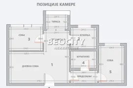 Novi Beograd, Blok 63, Gandijeva, 2.0, 52m2, Novi Beograd, Flat