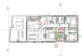 OTOK KRK-NJIVICE,građevinsko zemljište sa projektom, Omišalj, Земля