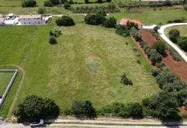 Istra, Kanfanar, građevinsko zemljište s pogledom na more 3292 m2, Kanfanar, Land