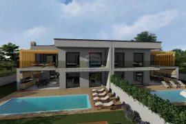 Rovinj-luksuzna dvojna vila s grijanim bazenom i 650m2 okućnice, Rovinj, Kuća