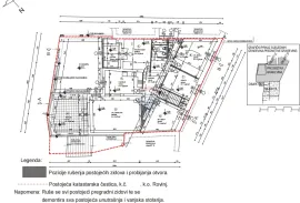 Rovinj,poslovno stambena zgrada u centru s projektom za prenamjenu u hotel, Rovinj, Maison