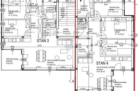 Istra, Kanfanar - vrhunska novogradnja na pješačkoj udaljenosti do centra - 3 sp. sobe - 101 m2, Kanfanar, Appartamento