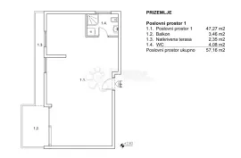 Novogradnja na Zametu PP1, Rijeka, العقارات التجارية