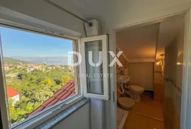 OPATIJA, IKA - dvoetažni stan s panoramskim pogledom na more na mirnoj lokaciji, Opatija - Okolica, Apartamento