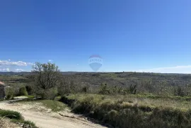 Istra, Krasica -Građevinsko zemljište s pogledom na more, Buje, Land