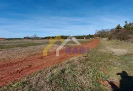 ISTRA - MUNTIĆ Poljop. zemljište sa panoramski pogledom na more, Ližnjan, Γη