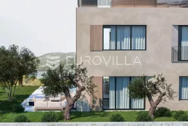 Trogir, Marina, luksuzan stan s krovnim bazenom, 243,71 m2, Marina, شقة