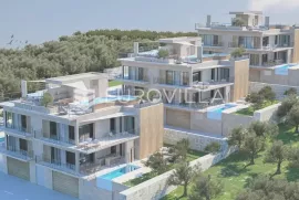 Trogir, Marina, luksuzan stan s krovnim bazenom, 243,71 m2, Marina, شقة