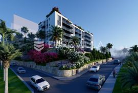 Makarska, novogradnja, jednosoban stan s natkrivenom terasom, 52.10m2, Makarska, Appartamento