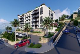 Makarska, novogradnja, jednosoban stan s natkrivenom terasom, 52.10m2, Makarska, Apartamento