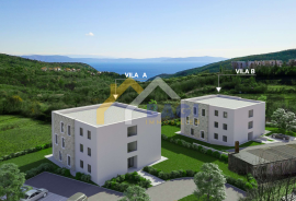 PENTHOUSE U URBANOJ VILI SA POGLEDOM NA MORE 5*, Labin, شقة