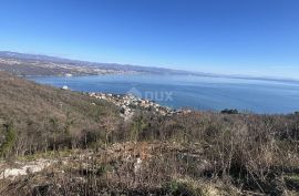 OPATIJA ,KOLAVIĆI- građ. zemljište, 1017 m2, PANORAMSKI POGLED NA MORE!!!, Opatija - Okolica, Terra