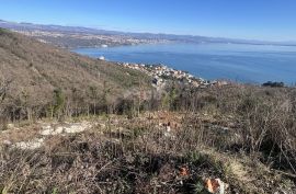 OPATIJA ,KOLAVIĆI- građ. zemljište, 1017 m2, PANORAMSKI POGLED NA MORE!!!, Opatija - Okolica, Γη