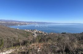 OPATIJA ,KOLAVIĆI- građ. zemljište, 914 m2, PANORAMSKI POGLED NA MORE!!!, Opatija - Okolica, Γη