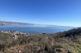 OPATIJA ,KOLAVIĆI- građ. zemljište, 914 m2, PANORAMSKI POGLED NA MORE!!!, Opatija - Okolica, Γη