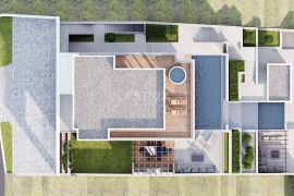 OPATIJA - luksuzna moderna villa 300m2 s bazenom i pogledom na more + uređena okućnica 650m2, Opatija, Maison