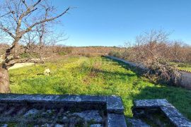 ISTRA, MARČANA Obiteljsko imanje za renovaciju s građevinskim zemljištem, Marčana, Дом