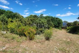 ISTRA, MARČANA - Zemljište sa pogledom na more u građevinskom području, Marčana, Zemljište