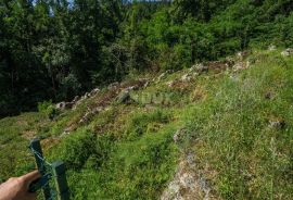 OPATIJA, LOVRAN, LIGANJ- građevinsko zemljište 1539m2 s pogledom na more, Lovran, Zemljište